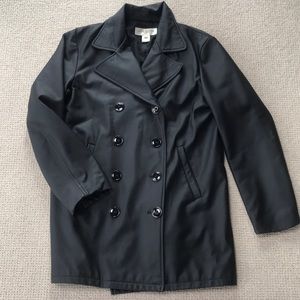 Jones New York sport faux leather jacket